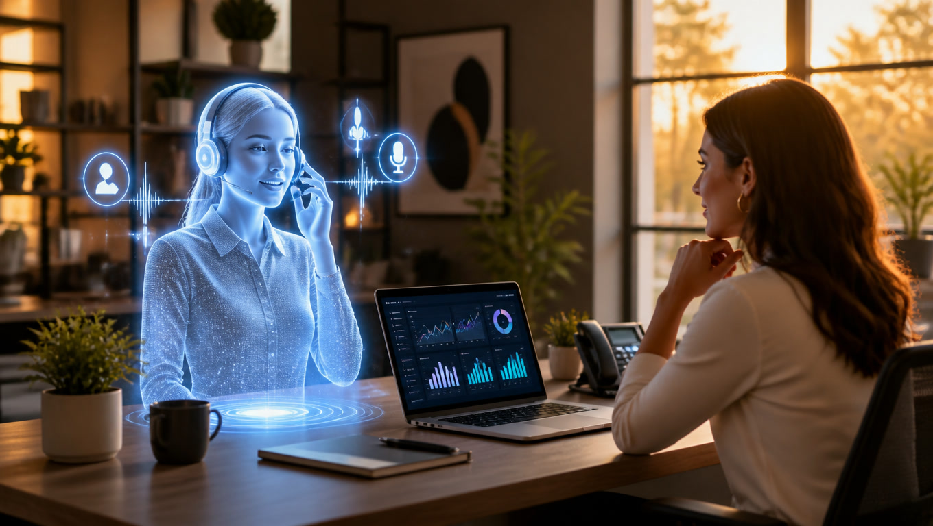 Agentes de voz con IA para PyMEs: el receptor que nunca duerme (y los números reales)