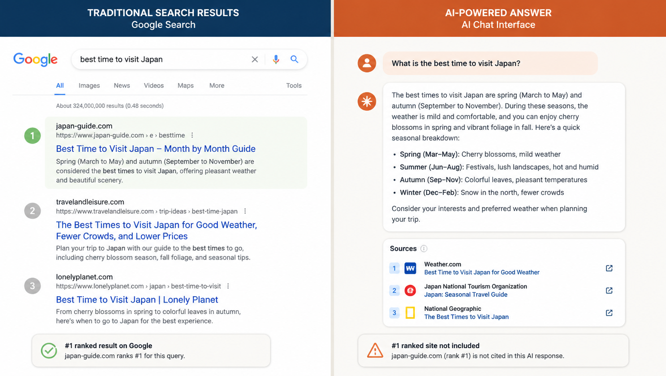 Ranking #1 on Google Does Not Mean AI Will Cite You. Here Is How to Actually Measure GEO.