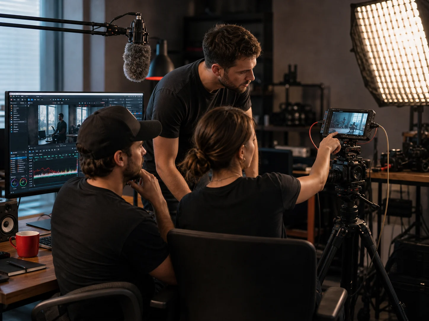 Visual de servicio para Producción Audiovisual